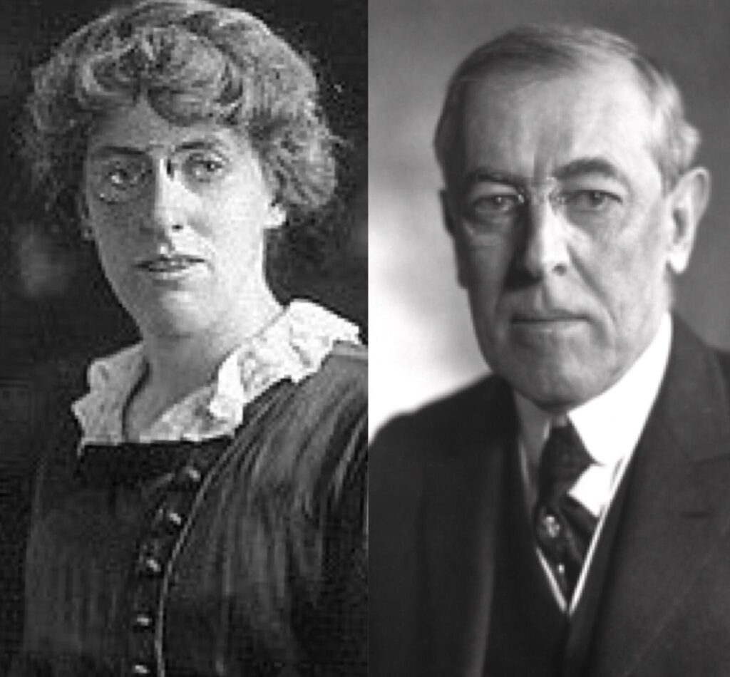 Margaret and Woodrow Wilson